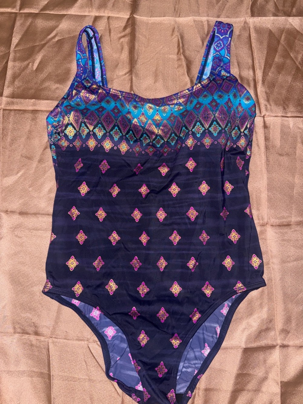 Longitude one piece swim suit